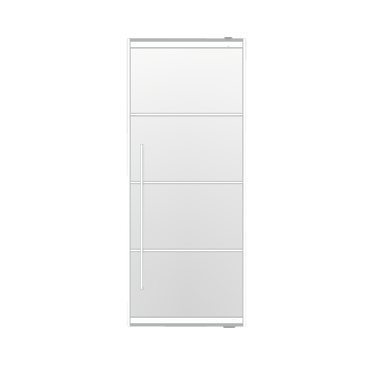 Skantrae SlimSeries Alu - Dubbele Metalen Taatsdeur Wit